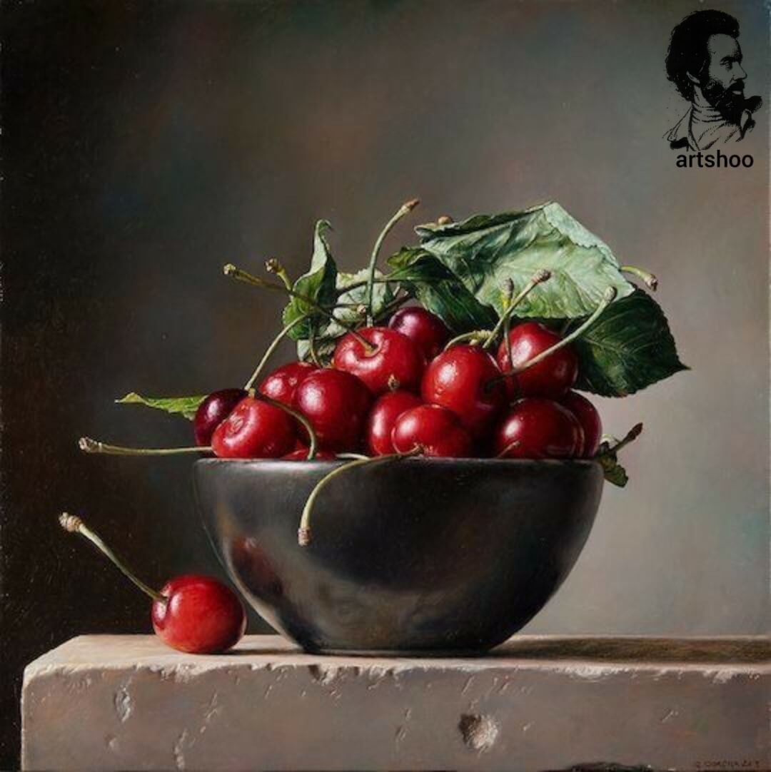 آموزش نقاشی رنگ روغن